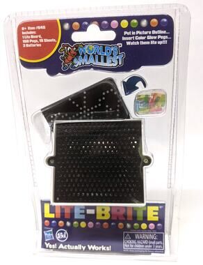 World's Smallest Lite-Brite - New in package Light Bright